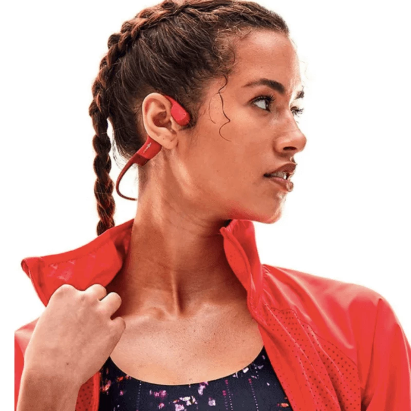 Auriculares Inalámbricos Shokz Aeropex Rojo 5 Auriculares Inalámbricos Shokz Aeropex Rojo - Image 3