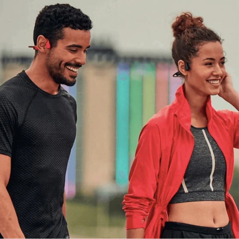 Auriculares Inalámbricos Shokz Aeropex Rojo 6 Auriculares Inalámbricos Shokz Aeropex Rojo - Image 4