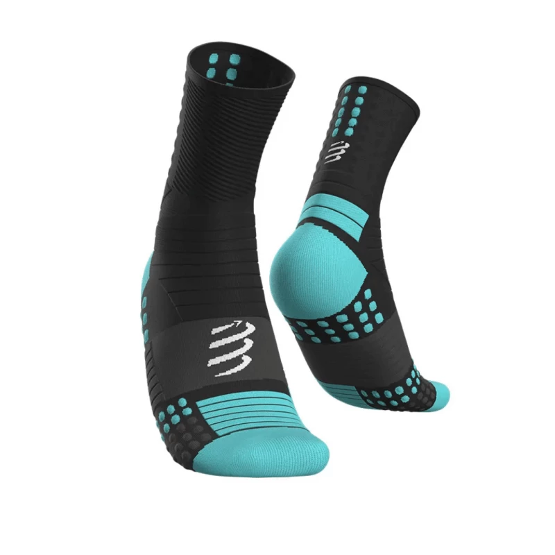 Calcetines Compressport Pro Marathon Negro 3 Calcetines Compressport Pro Marathon Negro