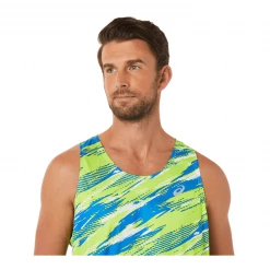 Camiseta Asics Color Injection Singlet Sin Mangas Verde Azul 10 Camiseta Asics Color Injection Singlet Sin Mangas Verde Azul -365rider Ventas camiseta asics color injection singlet sin mangas verde azul 3