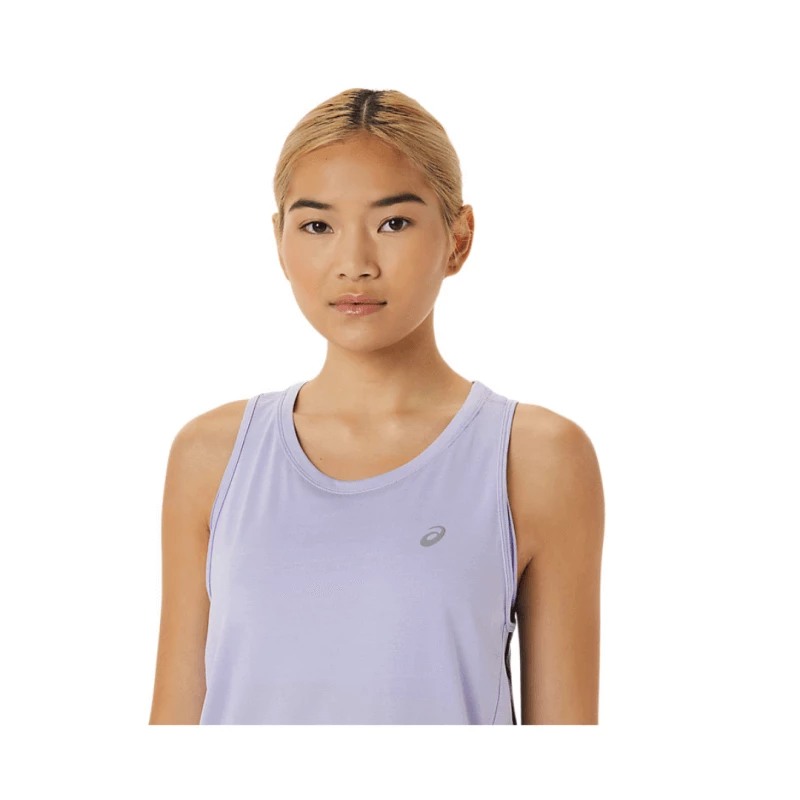 Camiseta Asics Race Tank Sin Mangas Morado Mujer 4 Camiseta Asics Race Tank Sin Mangas Morado Mujer - Image 2