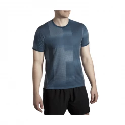 Camiseta Brooks Distance Graphic Manga Corta Azul Gris 9 Camiseta Brooks Distance Graphic Manga Corta Azul Gris -365rider Ventas camiseta brooks distance graphic manga corta azul gris 2