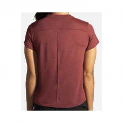 Camiseta Brooks Distance Graphic Manga Corta Marrón Mujer -365rider Ventas camiseta brooks distance graphic manga corta marron mujer 2