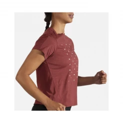 Camiseta Brooks Distance Graphic Manga Corta Marrón Mujer -365rider Ventas camiseta brooks distance graphic manga corta marron mujer 3
