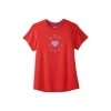 Camiseta Brooks Distance Graphic Manga Corta Roja Mujer -365rider Ventas camiseta brooks distance graphic manga corta roja mujer
