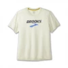 Camiseta Brooks Distance Manga Corta Blanco Roto -365rider Ventas camiseta brooks distance manga corta blanco roto