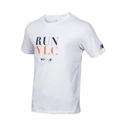 Camiseta Manga Corta New Balance Valencia Run 2021 Blanco