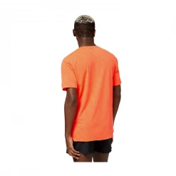 Camiseta New Balance Q Speed Jacquard Naranja -365rider Ventas camiseta new balance q speed jacquard naranja 2
