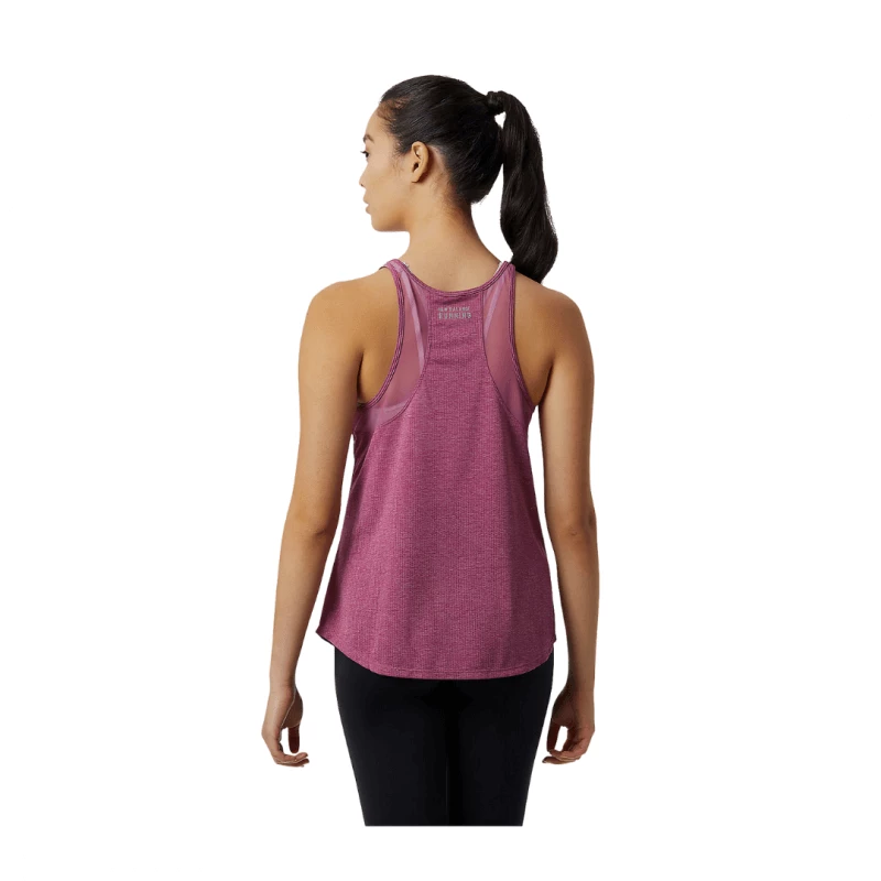 Camiseta New Balance Sin Mangas Impact Run Fucsia Mujer 5 Camiseta New Balance Sin Mangas Impact Run Fucsia Mujer - Image 3
