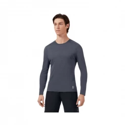 ON Running Camiseta On Performance Long-T Manga Larga Gris