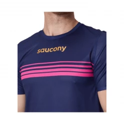 Camiseta Saucony Elite Manga Corta Azul -365rider Ventas camiseta saucony elite manga corta azul 1