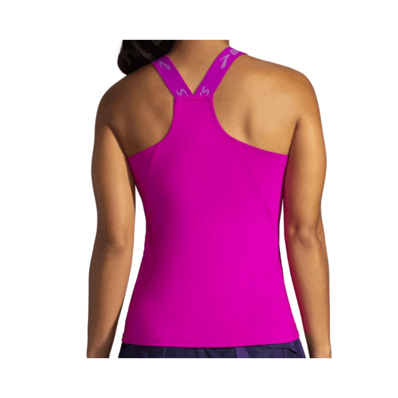 Camiseta Sin Mangas Brooks Pick-up Lila Mujer 6 Camiseta Sin Mangas Brooks Pick-up Lila Mujer - Image 4