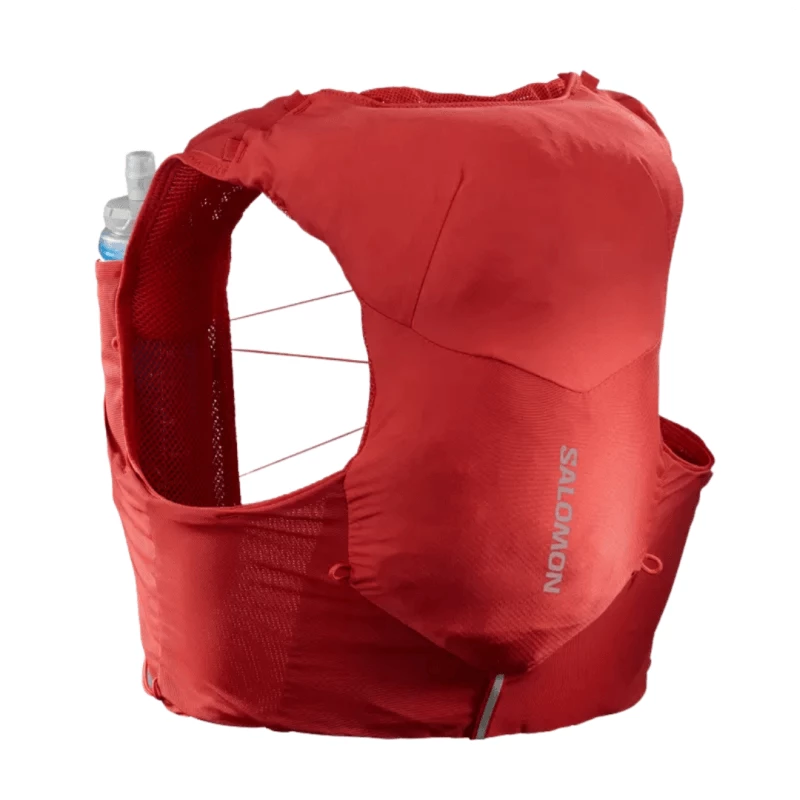 Chaleco De Running Salomon Adv Skin 5 Rojo Cereza 4 Chaleco De Running Salomon Adv Skin 5 Rojo Cereza - Image 2