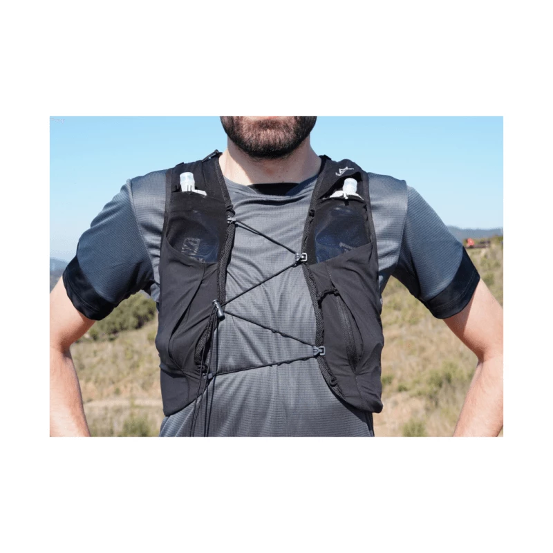 Chaleco Salomon Sense Pro 5 Negro Naranja 4 Chaleco Salomon Sense Pro 5 Negro Naranja - Image 2