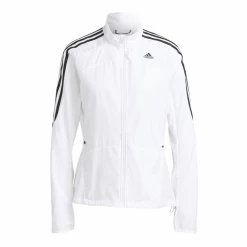 Chaqueta Adidas Marathon 3 Bandas Blanco AW21 Mujer