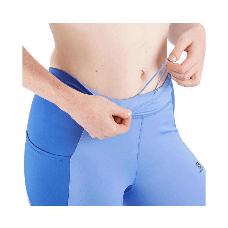 Mallas Salomon Cross Run 21" Azul Mujer 5 Mallas Salomon Cross Run 21" Azul Mujer - Image 3