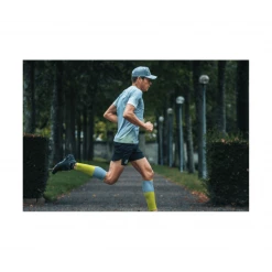 Medias Compresión Compressport R2V2 Gris Verde Lima -365rider Ventas medias compresion compressport r2v2 gris verde lima 4