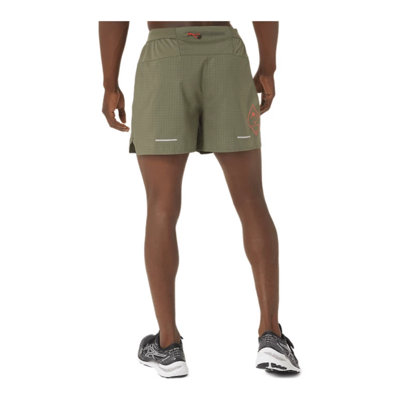Pantalón Corto Asics Fujitrail Verde 4 Pantalón Corto Asics Fujitrail Verde - Image 2