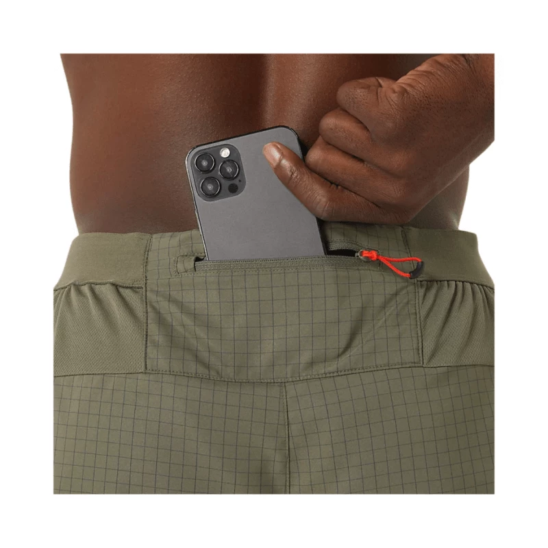 Pantalón Corto Asics Fujitrail Verde 8 Pantalón Corto Asics Fujitrail Verde - Image 6