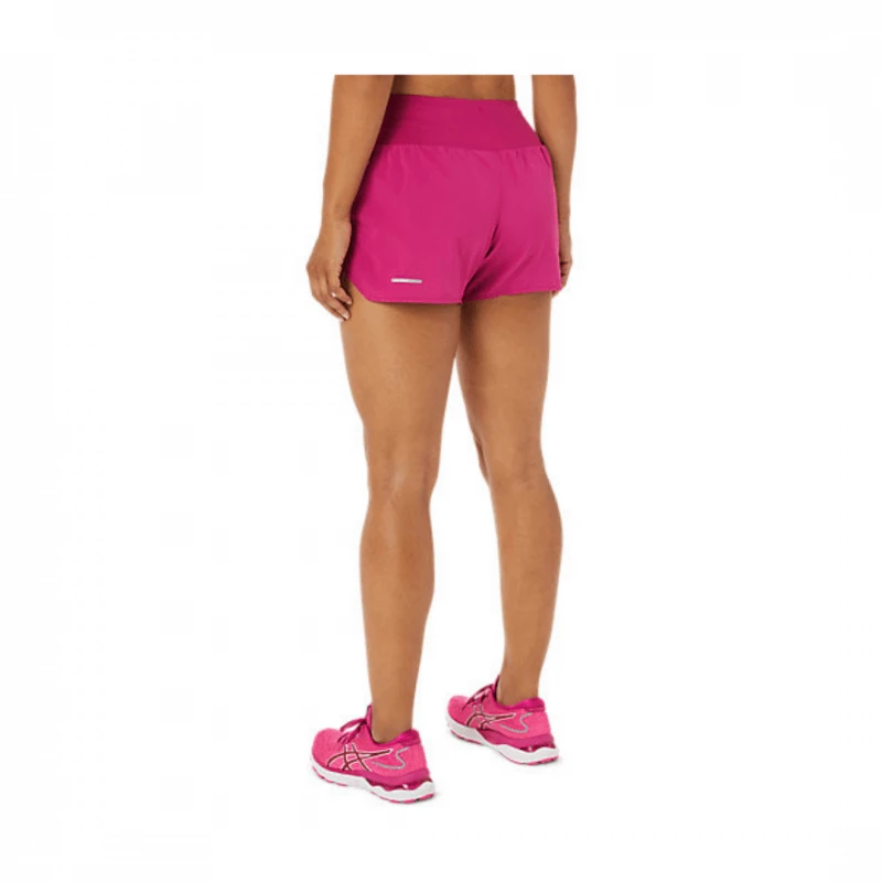 Pantalón Corto Asics Road 3.5In Rosa Mujer 4 Pantalón Corto Asics Road 3.5In Rosa Mujer - Image 2