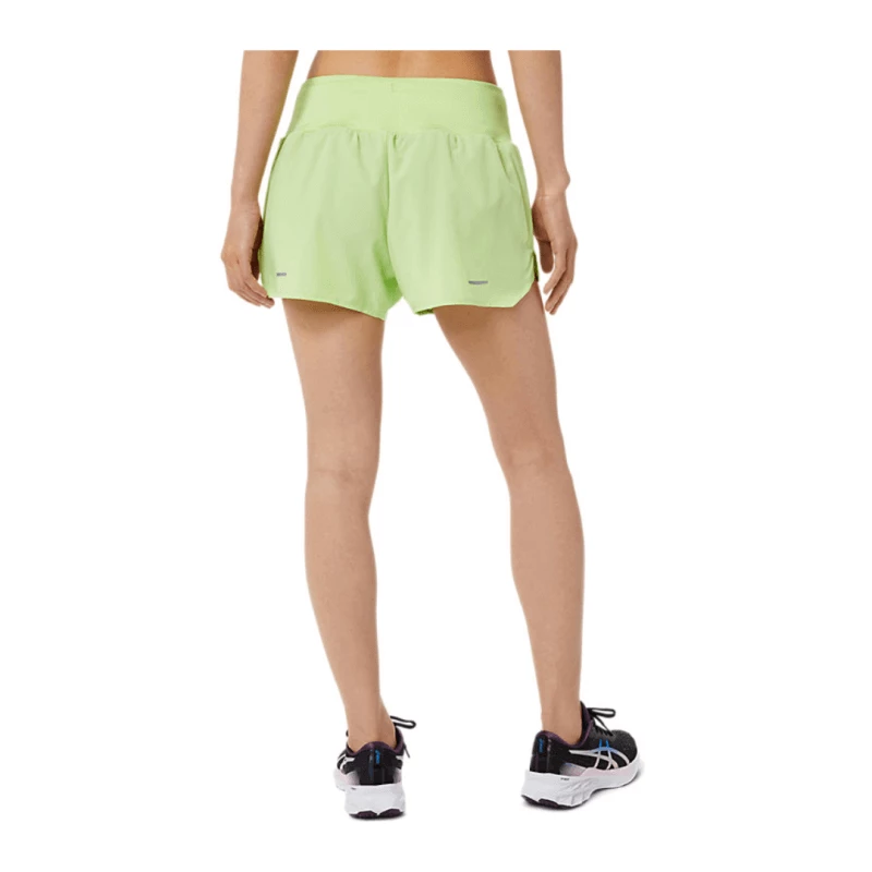 Pantalón Corto Asics Road 3.5IN Verde Lima Mujer 4 Pantalón Corto Asics Road 3.5IN Verde Lima Mujer - Image 2