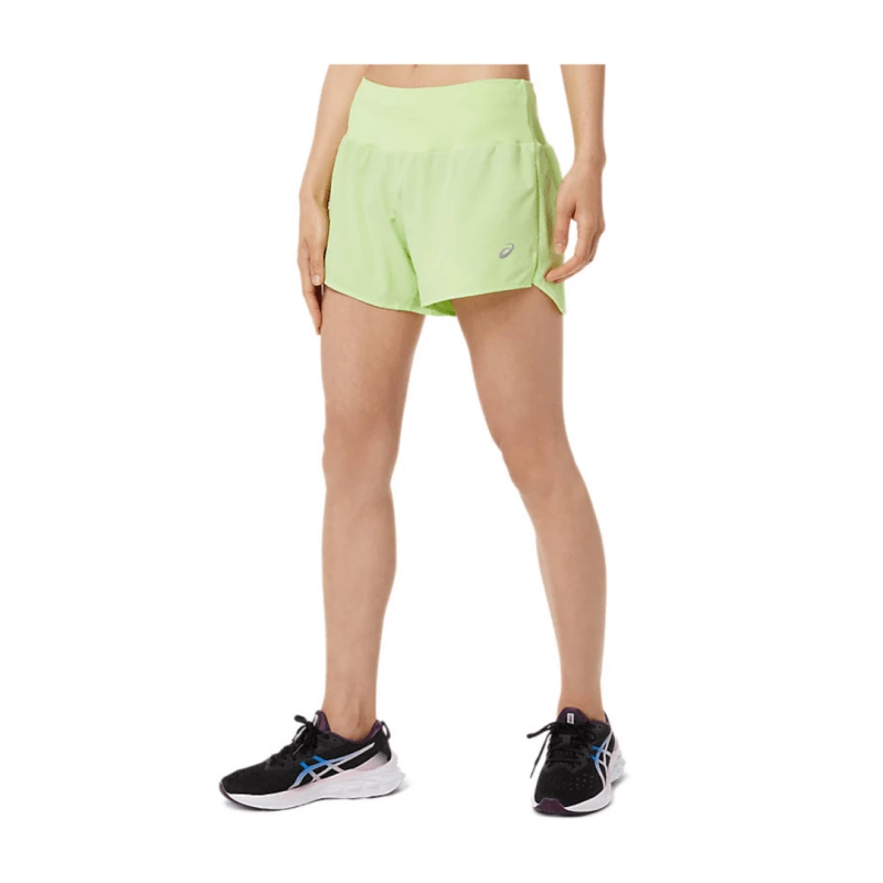 Pantalón Corto Asics Road 3.5IN Verde Lima Mujer 3 Pantalón Corto Asics Road 3.5IN Verde Lima Mujer