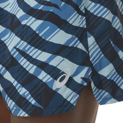 Pantalón Corto Asics Wild Camo 5IN Azul Negro -365rider Ventas pantalon corto asics wild camo 5in azul negro 3