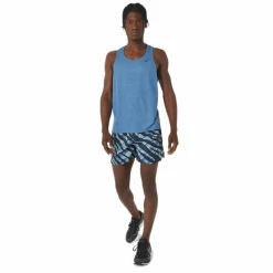 Pantalón Corto Asics Wild Camo 5IN Azul Negro -365rider Ventas pantalon corto asics wild camo 5in azul negro 7