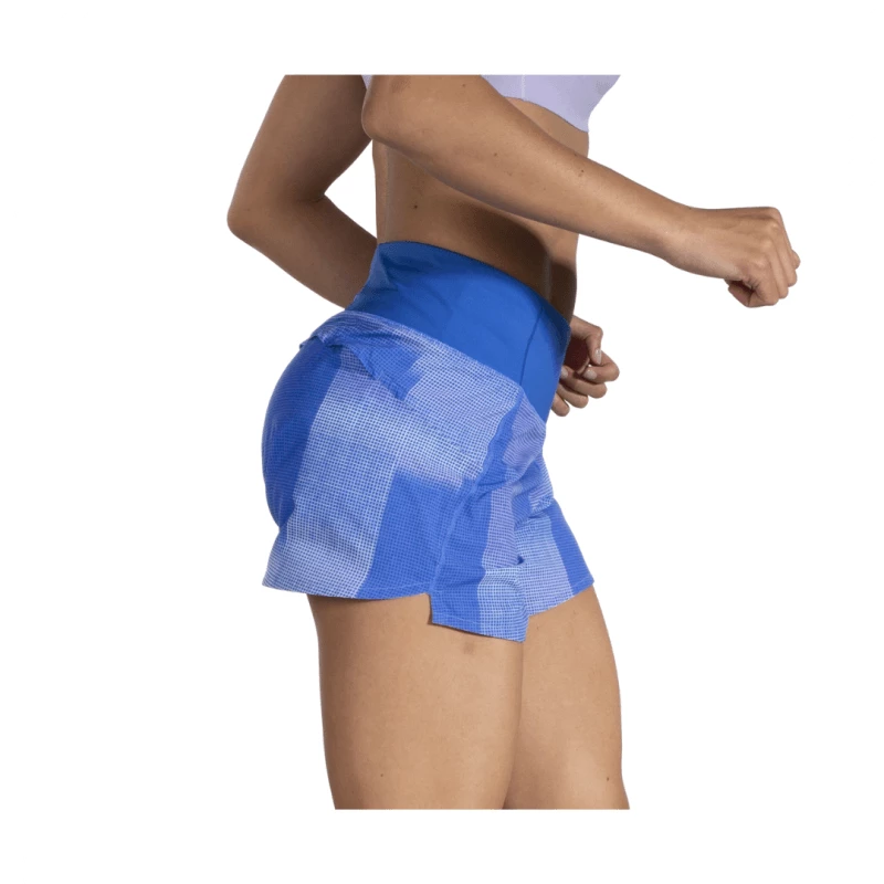 Pantalón Corto Brooks Chaser 5" Azul Mujer 6 Pantalón Corto Brooks Chaser 5" Azul Mujer - Image 4