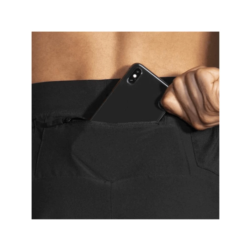 Pantalón Corto Brooks Sherpa 5" Negro 7 Pantalón Corto Brooks Sherpa 5" Negro - Image 5