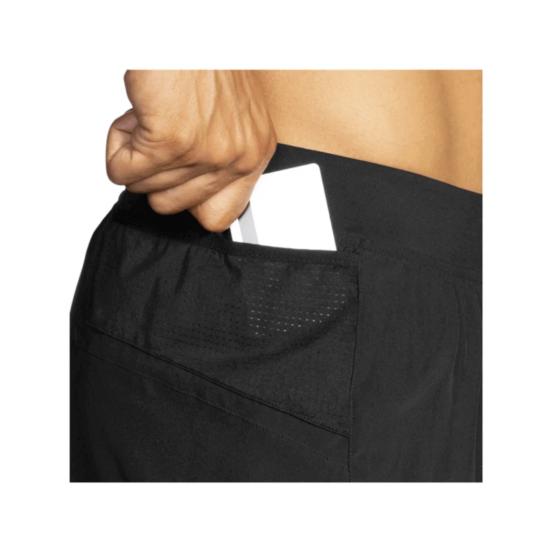 Pantalón Corto Brooks Sherpa 5" Negro 8 Pantalón Corto Brooks Sherpa 5" Negro - Image 6