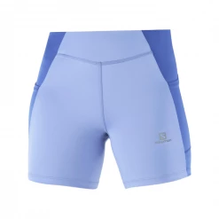 Pantalón Corto Salomon Cross Run 5" Azul Mujer