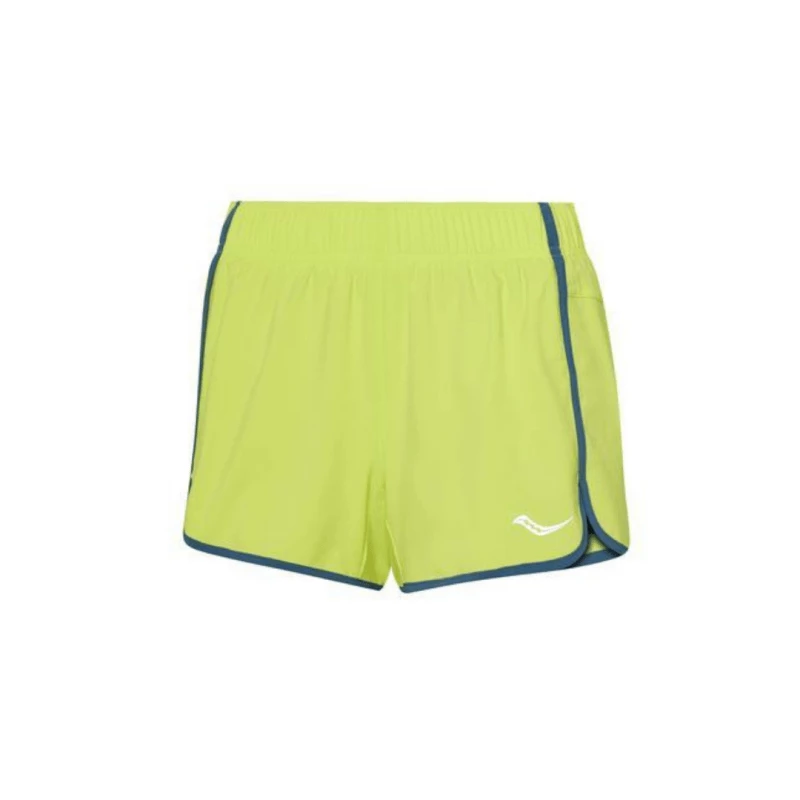 Pantalón Corto Saucony Outpace 3" Verde Azul Mujer 3 Pantalón Corto Saucony Outpace 3" Verde Azul Mujer