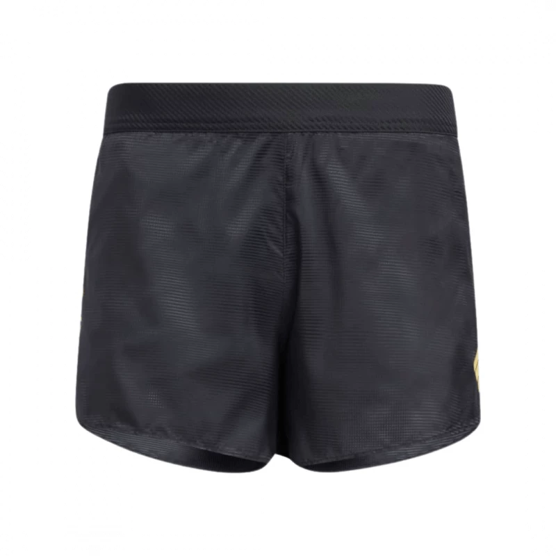 Pantalones Cortos Adidas Adizero Split Negro Amarillo 4 Pantalones Cortos Adidas Adizero Split Negro Amarillo - Image 2