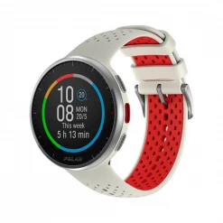 Reloj Polar Pacer Pro Blanco Rojo