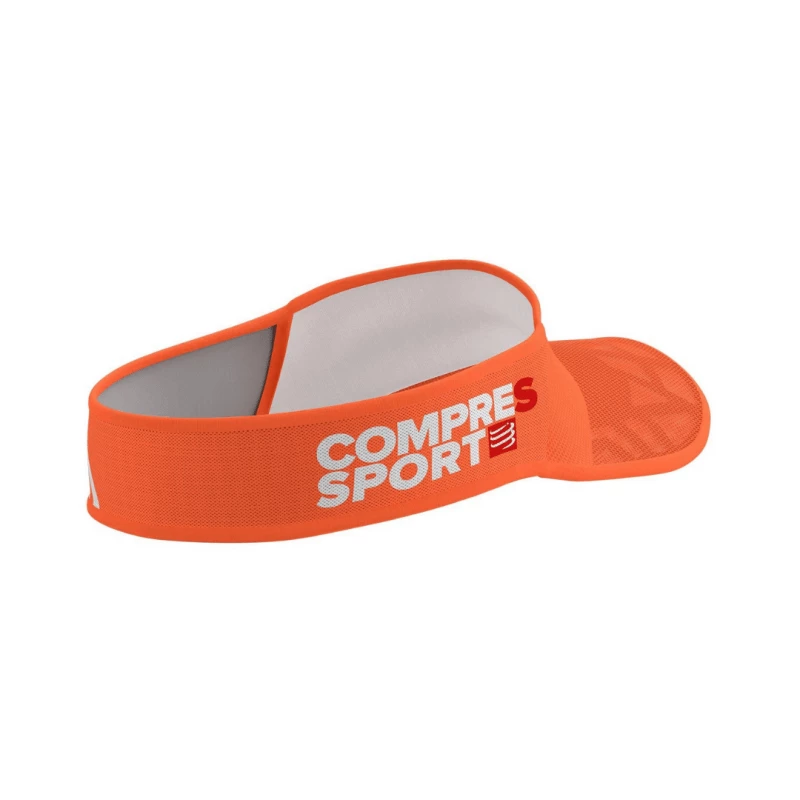 Visera Compressport Spiderweb Ultralight Naranja 4 Visera Compressport Spiderweb Ultralight Naranja - Image 2