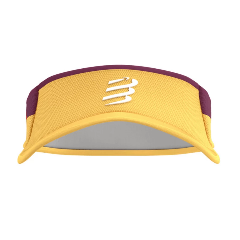 Visera Compressport Ultralight Amarillo Burdeos 4 Visera Compressport Ultralight Amarillo Burdeos - Image 2