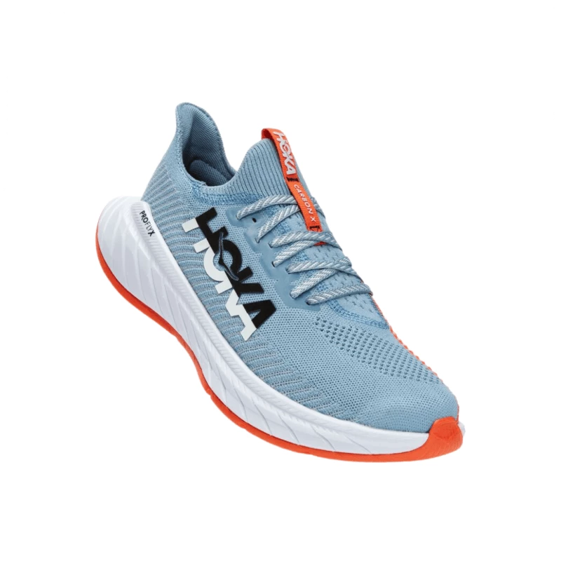 Zapatilla Hoka One One Carbon X 3 Azul Naranja AW22 3 Zapatilla Hoka One One Carbon X 3 Azul Naranja AW22