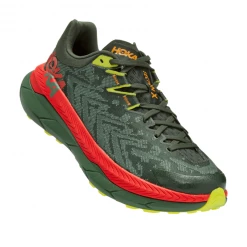 Zapatilla Hoka One One Tecton X Verde Rojo AW22