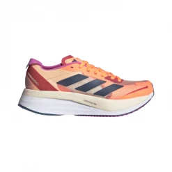 Zapatillas Adidas Adizero Boston 11 Naranja Mujer AW22