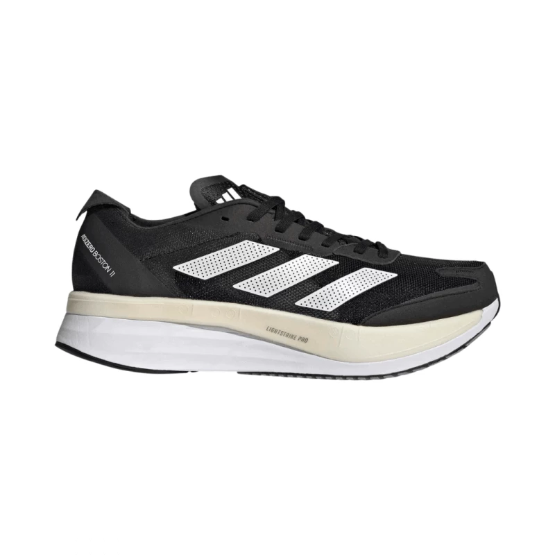 Zapatillas Adidas Adizero Boston 11 Negro Beige AW22 3 Zapatillas Adidas Adizero Boston 11 Negro Beige AW22