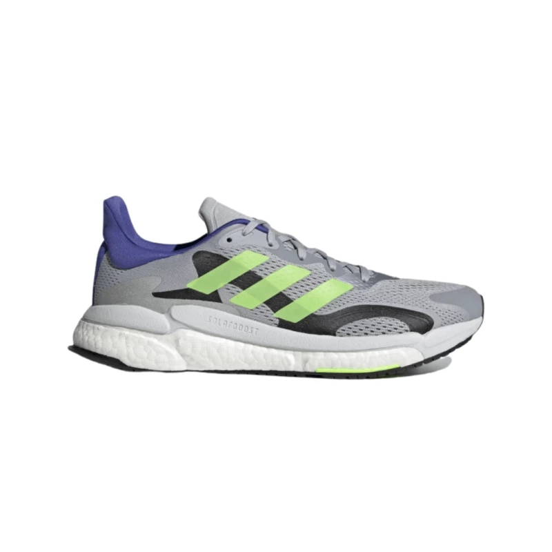Zapatillas Adidas Solar Boost 3 Gris Verde SS22 3 Zapatillas Adidas Solar Boost 3 Gris Verde SS22