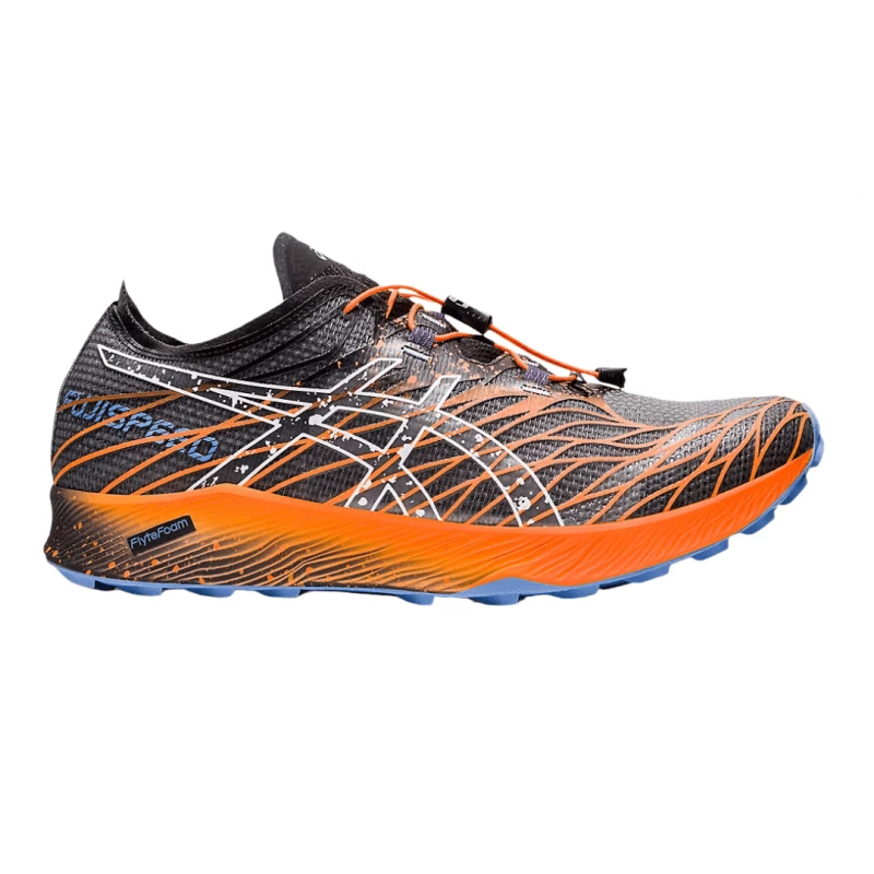 Zapatillas Asics Fujispeed Negro Naranja SS22 3 Zapatillas Asics Fujispeed Negro Naranja SS22