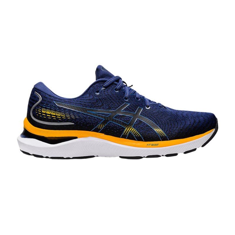 Zapatillas Asics Gel-Cumulus 24 Azul Amarillo AW22 3 Zapatillas Asics Gel-Cumulus 24 Azul Amarillo AW22