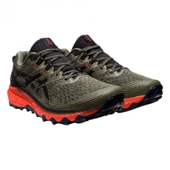Zapatillas Asics Gel Trabuco 10 Negro Verde Rojo AW22 -365rider Ventas zapatillas asics gel trabuco 10 negro verde rojo aw22 2