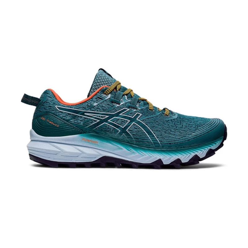 Zapatillas Asics GEL-Trabuco 10 Turquesa Amarillo Mujer AW22 3 Zapatillas Asics GEL-Trabuco 10 Turquesa Amarillo Mujer AW22