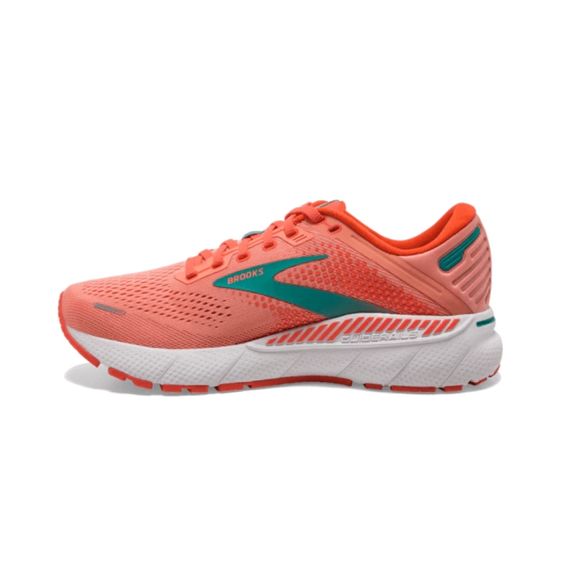 Zapatillas Brooks Adrenaline GTS 22 Coral Verde Mujer SS22 4 Zapatillas Brooks Adrenaline GTS 22 Coral Verde Mujer SS22 - Image 2