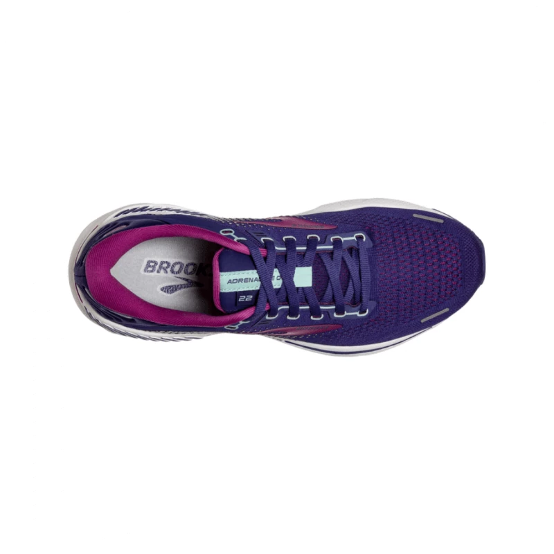 Zapatillas Brooks Adrenaline GTS 22 Morado Rosa Mujer SS22 5 Zapatillas Brooks Adrenaline GTS 22 Morado Rosa Mujer SS22 - Image 3