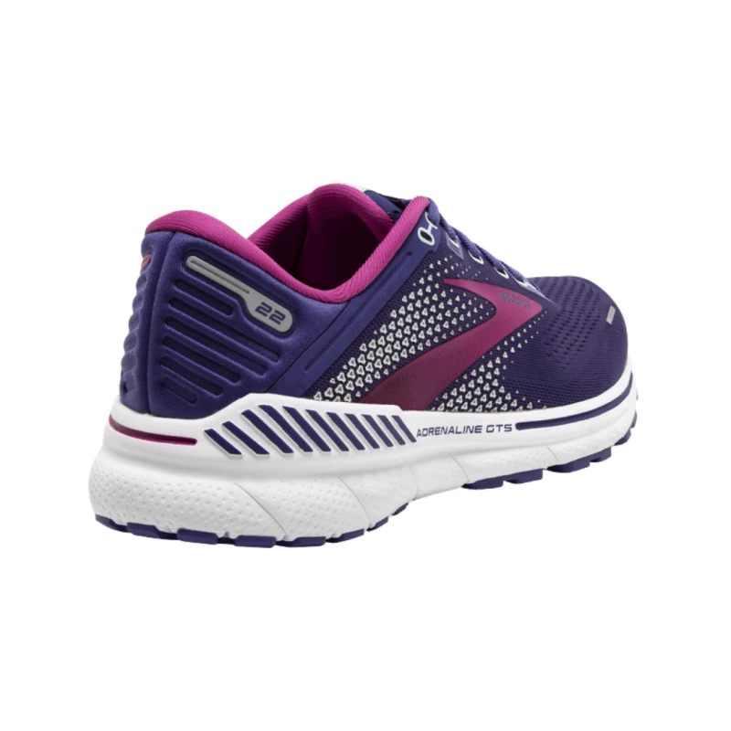 Zapatillas Brooks Adrenaline GTS 22 Morado Rosa Mujer SS22 7 Zapatillas Brooks Adrenaline GTS 22 Morado Rosa Mujer SS22 - Image 5