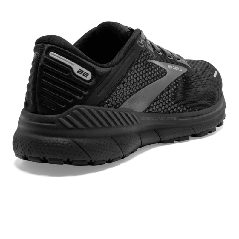 Zapatillas Brooks Adrenaline GTS 22 Negro Gris AW22 Mujer 4 Zapatillas Brooks Adrenaline GTS 22 Negro Gris AW22 Mujer - Image 2